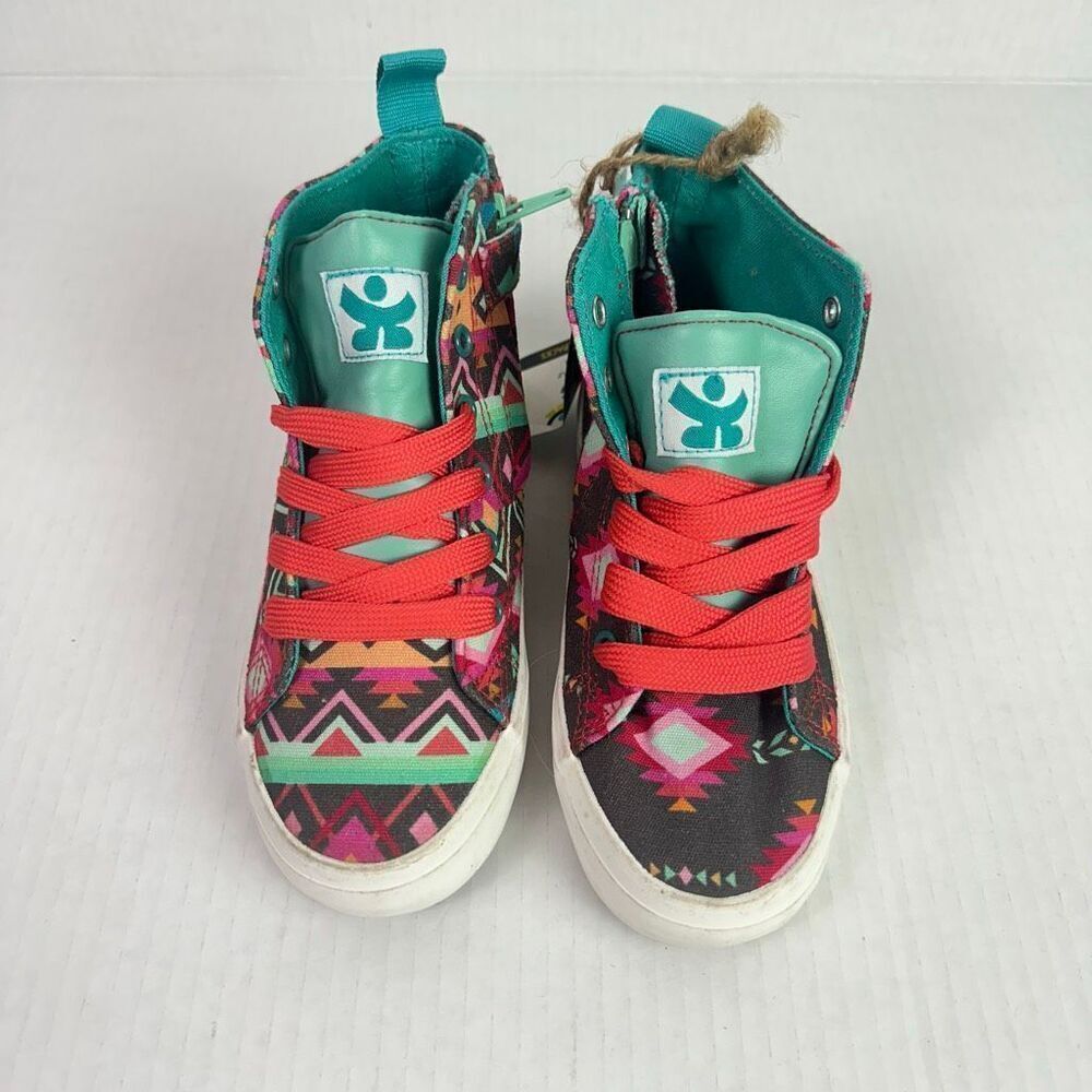 Chooze Spark Arise Brown High Top Sneakers size 12